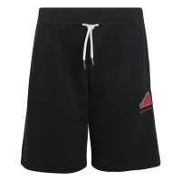 adidas French Terry Slogan Shorts Kinder - black