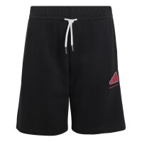 adidas French Terry Slogan Shorts Kinder - black