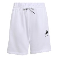 adidas French Terry Slogan Shorts Kinder - white