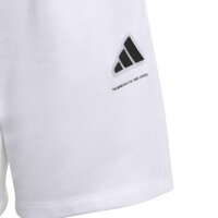 adidas French Terry Slogan Shorts Kinder - white