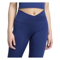 adidas 3 Stripes Studio All ME 7/8 X-Over Leggings Damen - dkblue