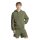 adidas Essentials Three Stripes French Terry Kapuzenjacke Herren - olifou/black