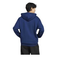 adidas Essentials Three Stripes French Terry Kapuzenjacke Herren - tenabl/white