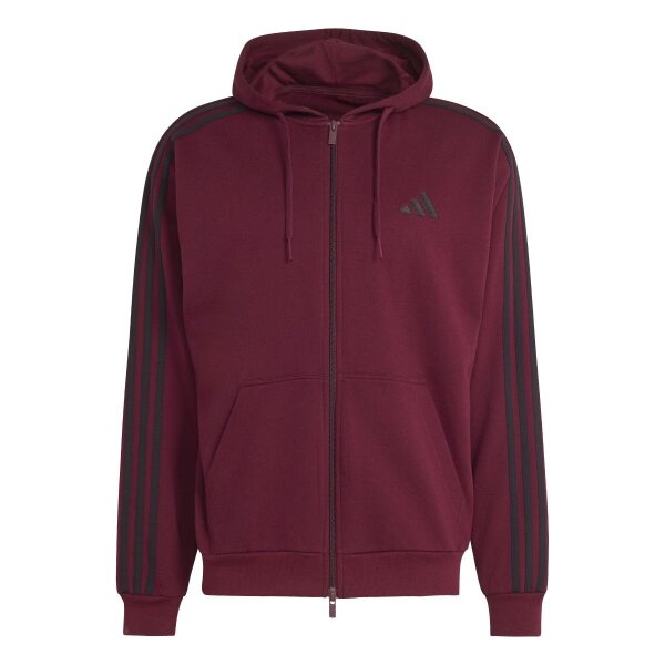 adidas Essentials Three Stripes French Terry Kapuzenjacke...