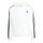 adidas Essentials Three Stripes French Terry Kapuzenjacke Herren - white/black