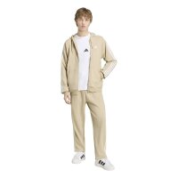 adidas Essentials Three Stripes French Terry lange Hose Herren - khathr/white