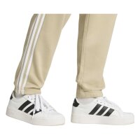 adidas Essentials Three Stripes French Terry lange Hose Herren - khathr/white
