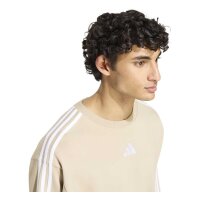 adidas Essentials Three Stripes French Terry Sweatshirt Herren - khathr/white