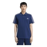 adidas Essentials Three Stripes Pique Shirt Polo Herren - tenabl/white