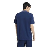 adidas Essentials Three Stripes Pique Shirt Polo Herren - tenabl/white