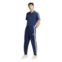 adidas Essentials Three Stripes Pique Shirt Polo Herren - tenabl/white