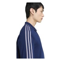 adidas Essentials Three Stripes Pique Shirt Polo Herren - tenabl/white