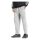 adidas Essentials Three Stripes Single Jersey lange Hose Herren - mgreyh/white