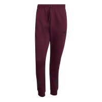 adidas Fleece 3-Stripes lange Hose Herren - maroon