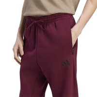 adidas Fleece 3-Stripes lange Hose Herren - maroon
