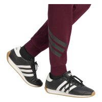 adidas Fleece 3-Stripes lange Hose Herren - maroon