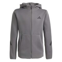 adidas Z.N.E. Full-Zip Kapuzenjacke Kinder - grefiv/black