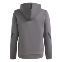 adidas Z.N.E. Full-Zip Kapuzenjacke Kinder - grefiv/black