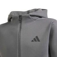 adidas Z.N.E. Full-Zip Kapuzenjacke Kinder - grefiv/black