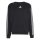 adidas Essentials Three Stripes French Terry Sweatshirt Herren - black/white