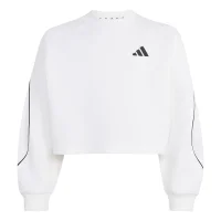 adidas Stadium Sweatshirt Kinder - white/black