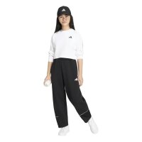 adidas Stadium Sweatshirt Kinder - white/black