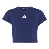 adidas Essentials T-Shirt Kinder - dkblue/white