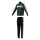 adidas Seasonal Essentials Tiberio 3 Stripes Tricot Trainingsanzug Kinder - cgreen/white