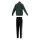 adidas Seasonal Essentials Tiberio 3 Stripes Tricot Trainingsanzug Kinder - cgreen/white