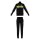 adidas Seasonal Essentials Tiberio 3 Stripes Tricot Trainingsanzug Kinder - black/white/purlem