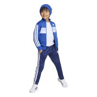 adidas Seasonal Essentials Tiberio 3 Stripes Tricot Trainingsanzug Kinder - royblu/white