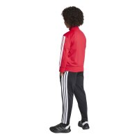 adidas Seasonal Essentials Tiberio 3 Stripes Tricot Trainingsanzug Kinder - purrub/white/black