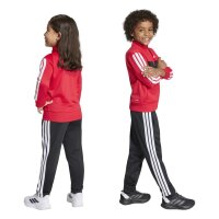 adidas Seasonal Essentials Tiberio 3 Stripes Tricot Trainingsanzug Kinder - purrub/white/black