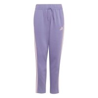 adidas Seasonal Essentials Tiberio 3 Stripes Fleece Trainingsanzug Kinder - maglil/clpink/fropur