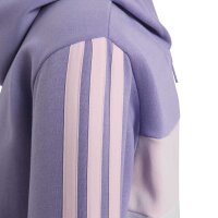 adidas Seasonal Essentials Tiberio 3 Stripes Fleece Trainingsanzug Kinder - maglil/clpink/fropur