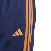 adidas Seasonal Essentials Tiberio 3 Stripes Tricot Trainingsanzug Kinder - dkblue/puor/grefiv