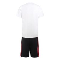 adidas Train Essentials 3-Stripes T-Shirt Set Kinder - white/black/purtur