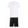 adidas Train Essentials 3-Stripes T-Shirt Set Kinder - white/black/purtur
