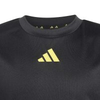 adidas Train Essentials 3-Stripes T-Shirt Set Kinder - black/green