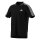 adidas Essentials Three Stripes Pique Shirt Polo Herren - black/white