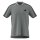 adidas Essentials Three Stripes Pique Shirt Polo Herren - mgreyh/black