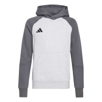 adidas Tiro ES Fleechy Hoodie Kinder - lgreyh/grefiv/black