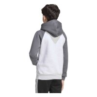 adidas Tiro ES Fleechy Hoodie Kinder - lgreyh/grefiv/black