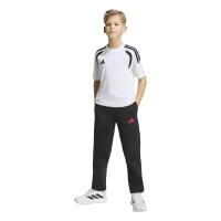adidas Tiro ES Fleecpy lange Hose Kinder - black/betsca/white