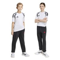 adidas Tiro ES Fleecpy lange Hose Kinder - black/betsca/white