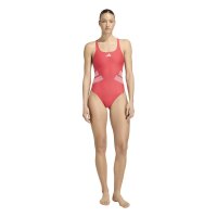 adidas Logo C-Back Badeanzug Damen - selure/white