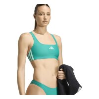 adidas 3 Stripes V-Back Bikini Damen - eqtgrn/clemin