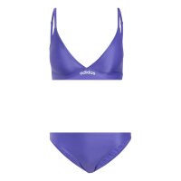 adidas Padded 2-Way Straps Triangle Set Bikini Damen - solpur/white