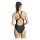 adidas Logo C-Back Badeanzug Damen - black/white