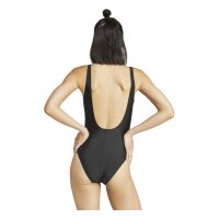 adidas U-Back Badeanzug Damen - black/white